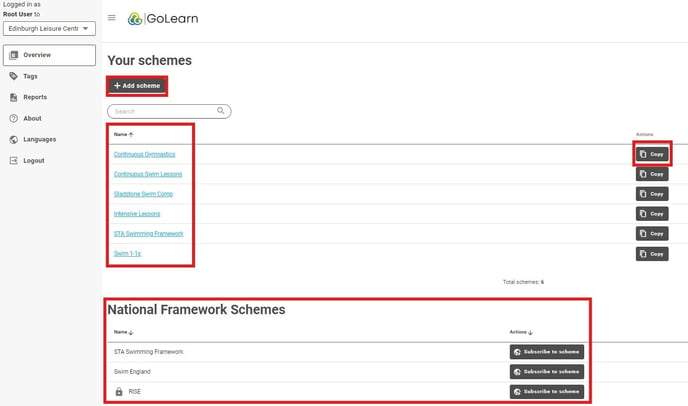 Scheme Portal Overview